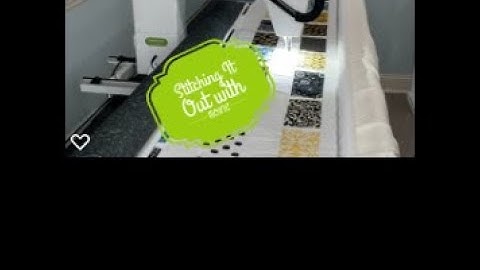 Moxie by Handiquilter - Watch it work! Beginner Longarming