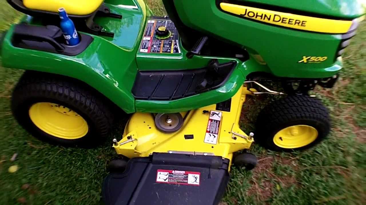 John Deere X500 Walk Around You John Deere X500 Walk Around