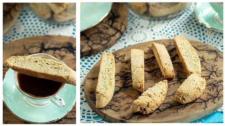 Almond Anise Biscotti (Greek Paximadakia)