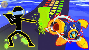 Stack Color Lv 132 - Gameplay Walkthrough iOS, Android #Shorts