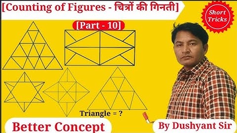 [Counting of Figures-चित्रों की गिनती] Question Solve Short Tricks Rohit Study Point by Dushyant sir