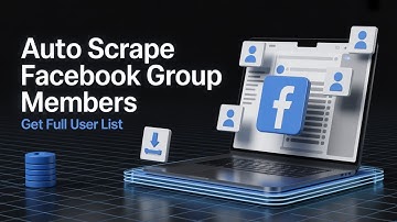 Auto Scrape Facebook Group Members | Get Facebook Group User List