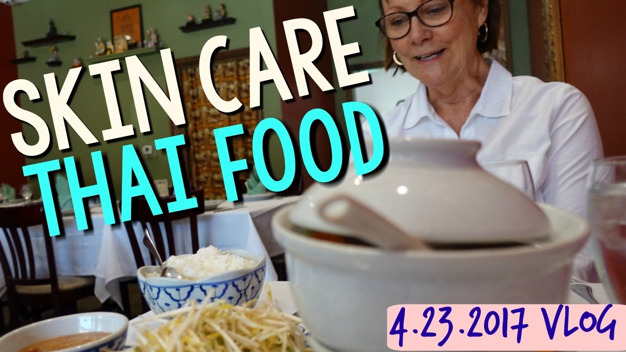 my winter skin care routine VLOG: Thai food, SKIN CARE, WALMART, DOLLAR TREE DEALS 🍽💰💊