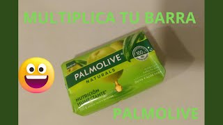 Multiplica tu barra de jabón Palmolive fácilmente 😊👍