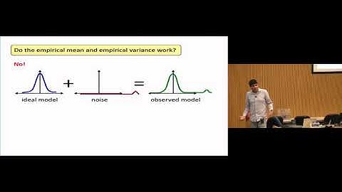 Robustness Meets Algorithms by Ankur Moitra