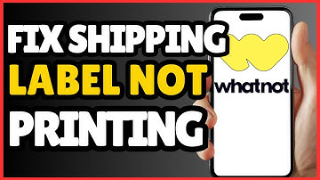 How to Fix Whatnot Shipping Label Not Printing – Easy Solutions [2025]