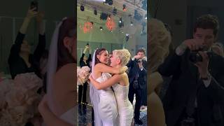Клава Кока поймала букет на свадьбе Оксаны Самойловой ,обратите внимание на Лею  #джиган #клавакока
