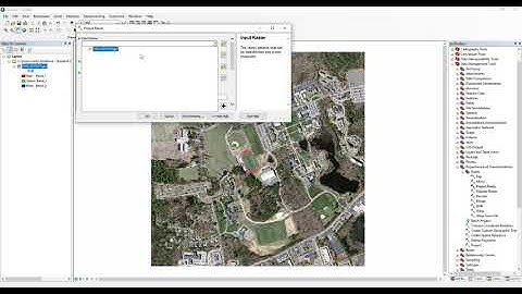 ArcMap Tutorial: How to Project Raster Datasets