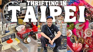 Thrifting in Japan or Taiwan?  Vintage Shopping at Taipei's Biggest Flea Market