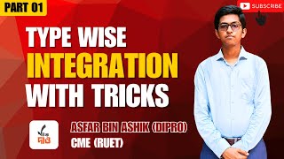 Type Wise Integration With Tricks | Part-01: Indefinite Integration + Smart Tricks | TickDaw