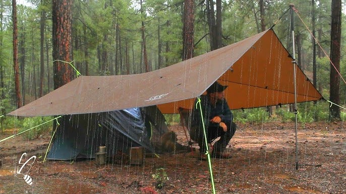 TÉCNICA para ACAMPAR bajo la LLUVIA y mantenerse SECO 🏞️ Consejos de  Aventura Outdoor - YouTube