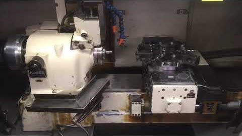LOT# 220 - HARDINGE CHNC 11+ CNC CHUCK, S/N CN-2982-F, FANUC GN 10TF CNC CONTROL (G.H. Forbes Auct.)