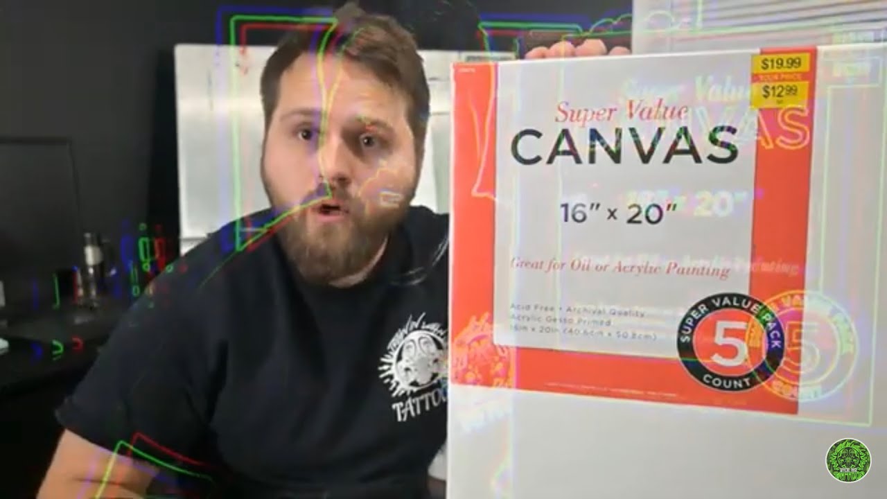 How to turn a cheap canvas into a quality canvas! 
