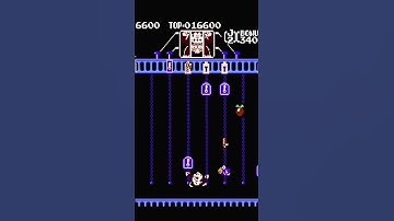 Donkey Kong Jr Stage 4 [NES Classic Mini]