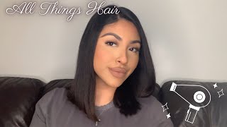 ALL THINGS HAIR - MY HAIR JOURNEY &amp; BEST HAIR PRODUCTS | GISELLE SANCHEZ