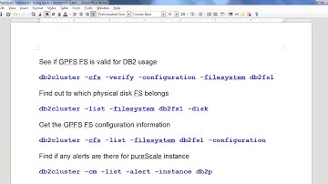 Db2 pureScale 02 Explore Using Basic Commands