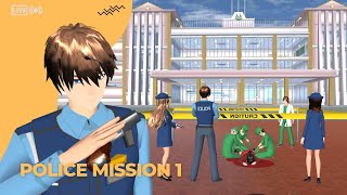 Police Mission 1 || NYOKO SAMA|| Sakura School Simulator