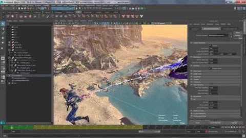 Autodesk Maya - adaptive aero solver in bifrost video