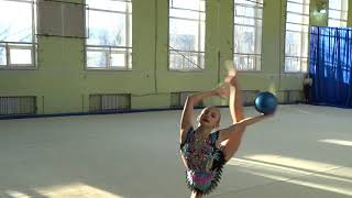 Павлова Ангелина Мяч 2020