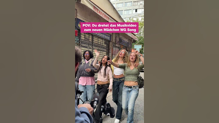 POV: Du drehst das Musikvideo zum neuen Mädchen-WG - Song! ✨ | DIE WG #mädchenwg #diewg #musikvideo