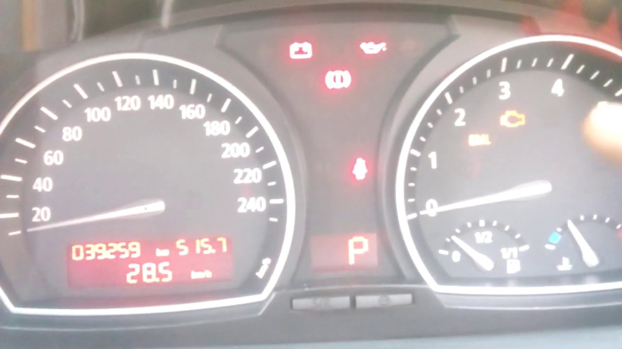 Bmw X3 Dashboard Warning Lights