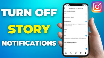 How To Turn Off Instagram Story Notifications - Full Tutorial