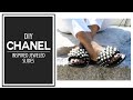 DIY CHANEL SLIDES