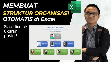 Cara membuat struktur organisasi di excel
