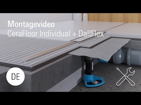 Montage: CeraFloor Individual + DallFlex