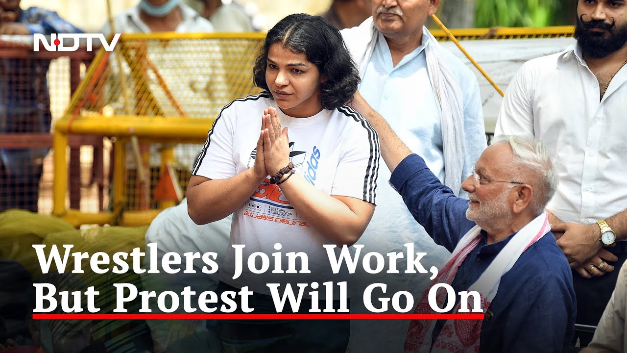 Wrestlers Protest: Top Wrestlers Rejoin Work, Sakshi Malik Says "Protest Will Continue"
