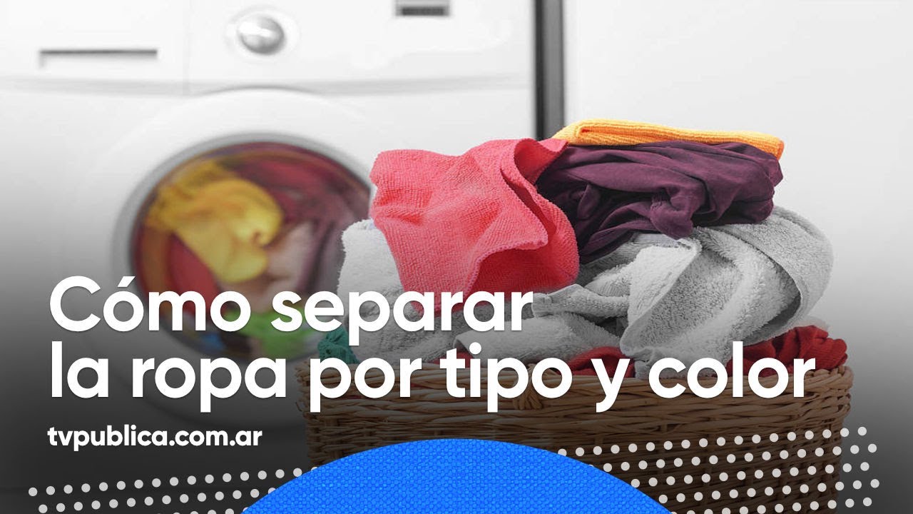 Consejos para el lavado de ropa con SoyAmoDeCasa - Mañanas Públicas -  YouTube