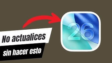 iOS 26 - NO ACTUALICES SIN ANTES HACER ESTO ❌
