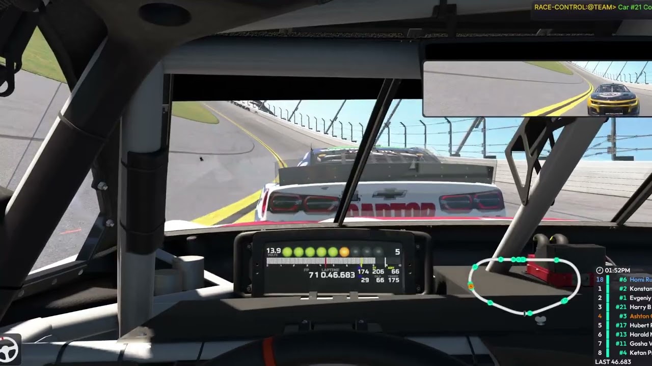 Racing Cup Cars at Daytona (Top 5 With the Greg Biffle Throwback)!!