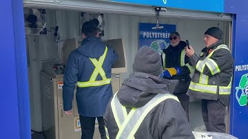 The first Foam Cycle system in Canada!