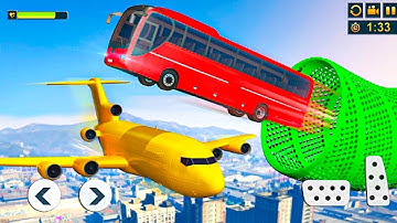 Impossible Bus Stunt Driving   Mega Ramp Racing Driving Simulator   Android GamePlay
