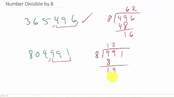 Math Trick - How to Determine If A Number Is Divisible by 8 In Your Head