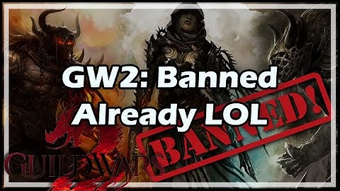 [Guild Wars] GW2: Banned Already LOL