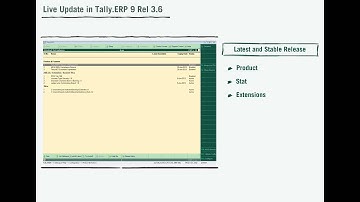 Accounting Software Tally LiveUpdates in Tally.ERP 9 Call: +971 50 9617708