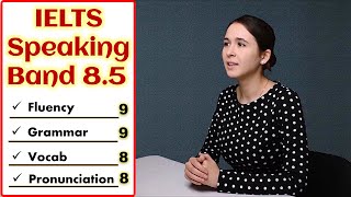 IELTS Speaking Test | Band 8.5 | Real Exam!