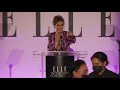 Lena Waithe Honors Halle Berry at ELLE's 27th Annual Women In Hollywood Celebration