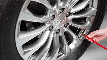 2017 INFINITI QX80 - Tire Pressure Monitoring System (TPMS) with Tire Inflation Indicator