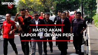 Hasto PDIP Penuhi Panggilan Polda Metro Jaya, Megawati Minta Ikuti Proses
