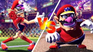 Mario Strikers Battle League - Wario, Waluigi, Shy guy, Daisy in Turbo Cup