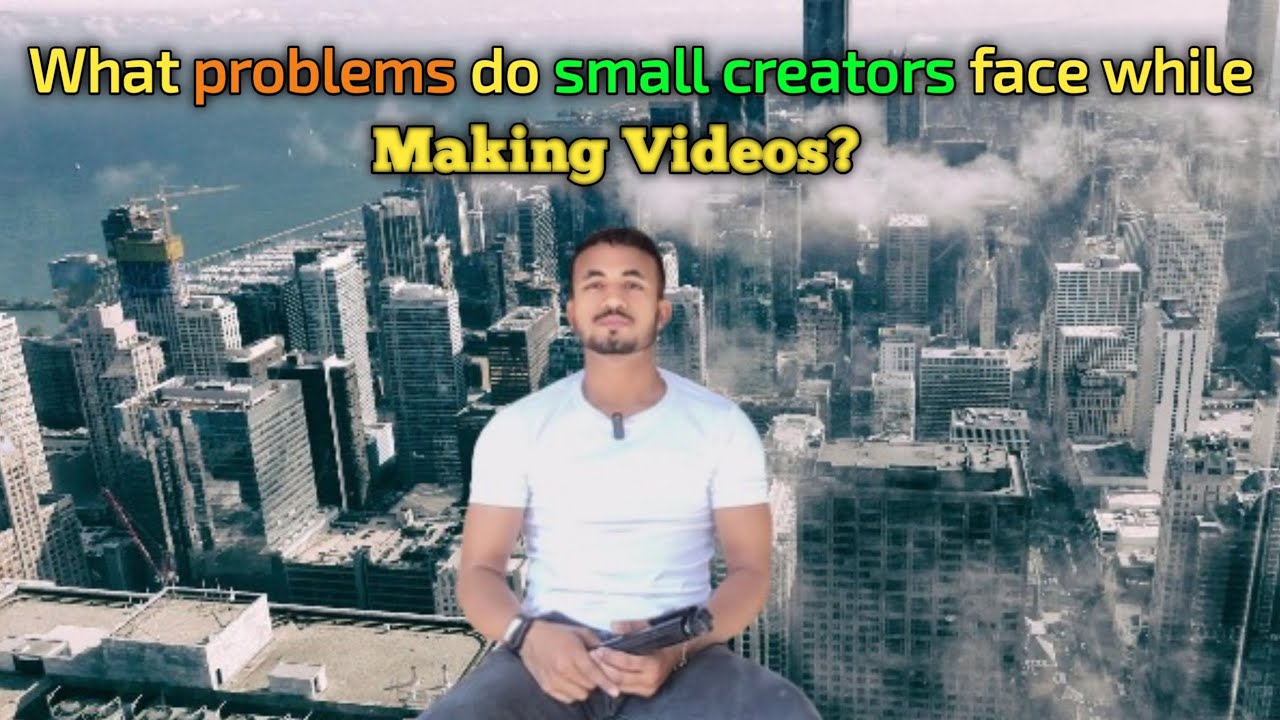 देखें 📸 वीडियो बनाते टाइम एक छोटे क्रिएटर को क्या कहा दिक्कत होती है? | #viral #vlog #trending 