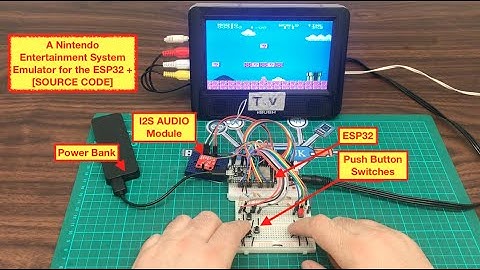 A Nintendo Entertainment System Emulator for the ESP32 + [SOURCE CODE]