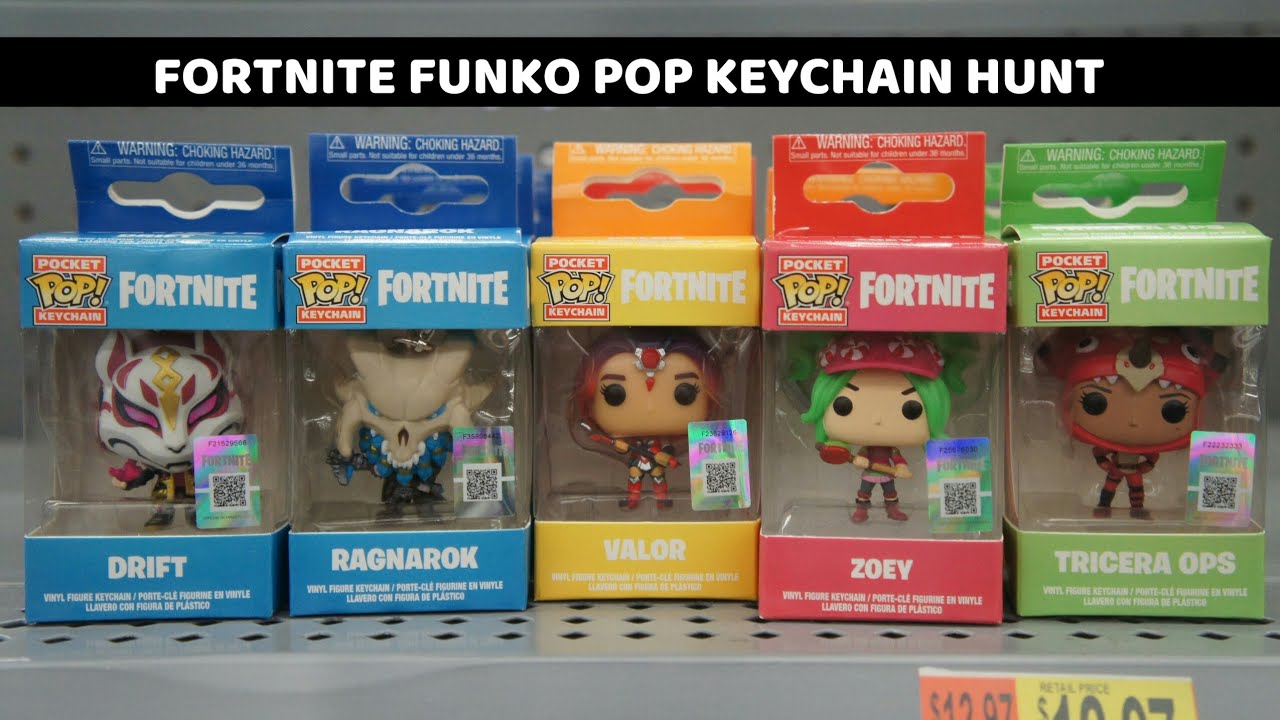 fortnite pop vinyl keychain