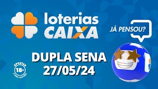 Resultado da Dupla Sena - Concurso no 2667 - 27/05/2024