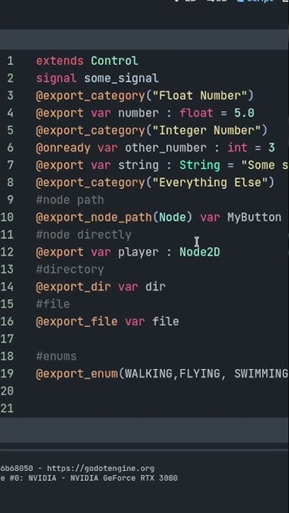 GD Script Highlights in Godot 4 - YouTube