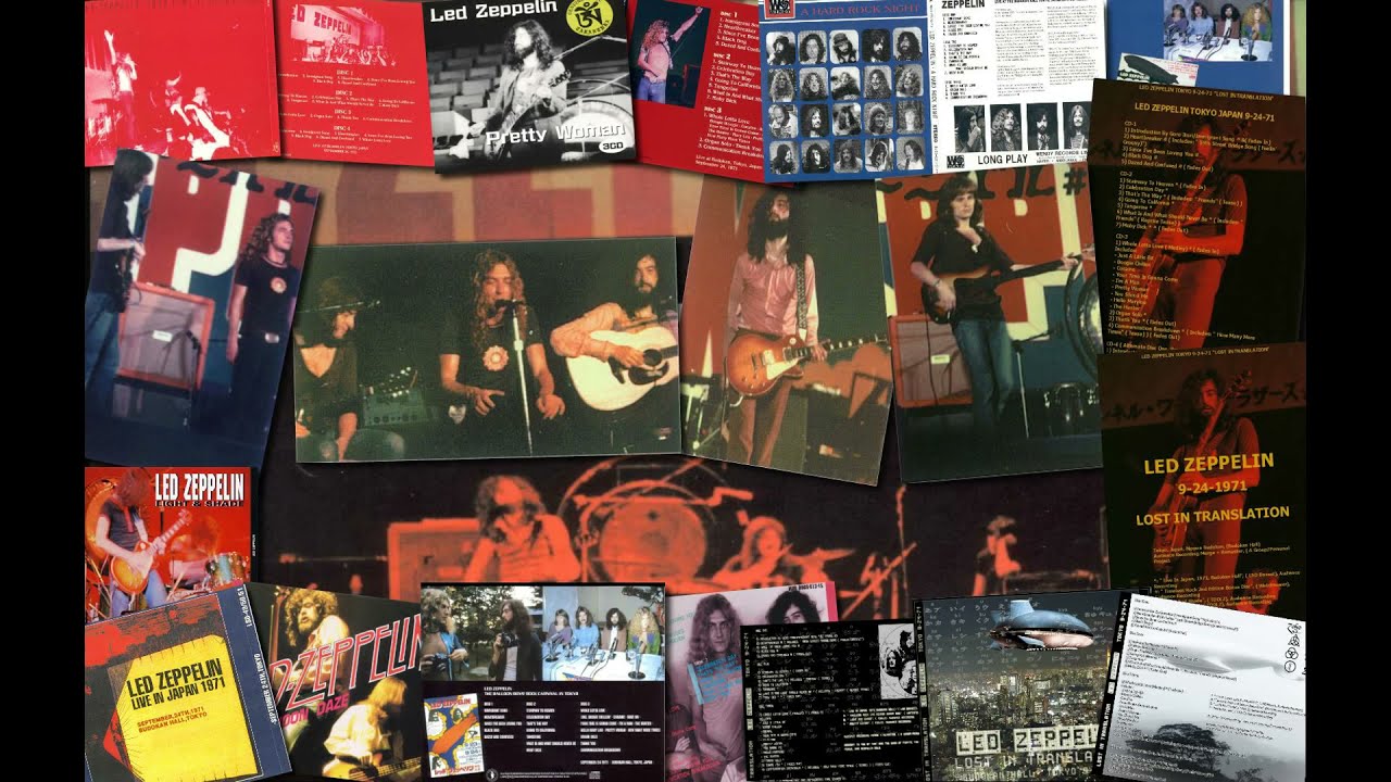 Led Zeppelin live in Japan 1971 - YouTube