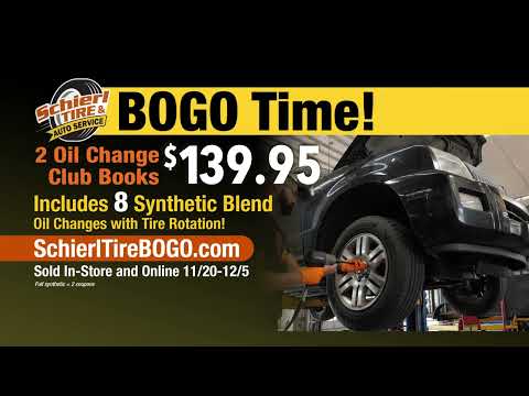 Schierl Tire Auto Service BOGO Time 2025